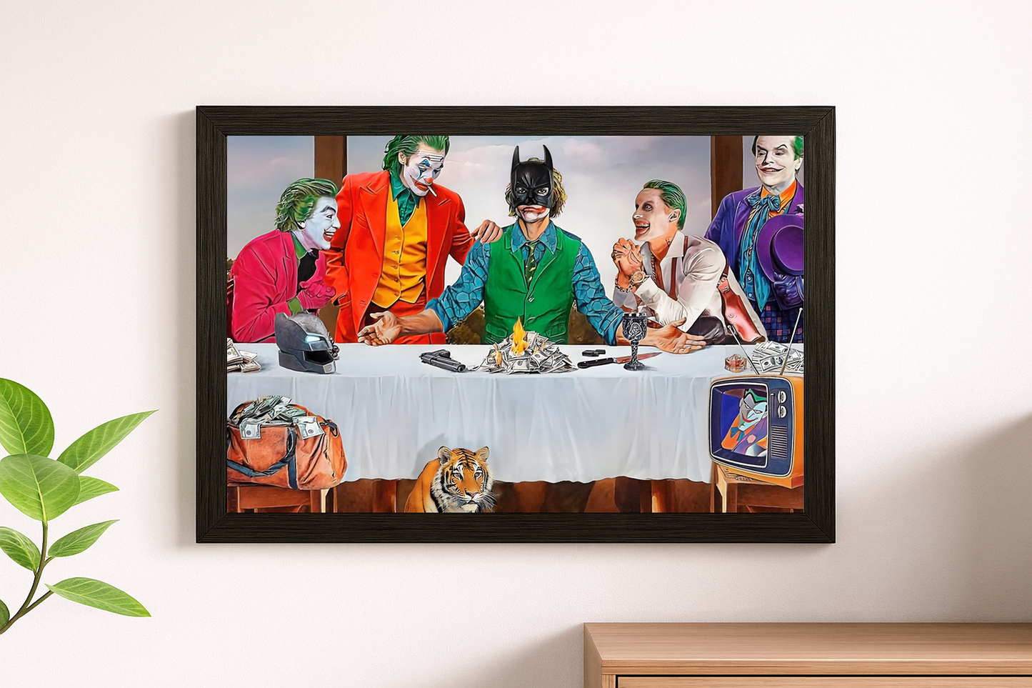 The Last Supper - Pop Culture Edition Wall Print