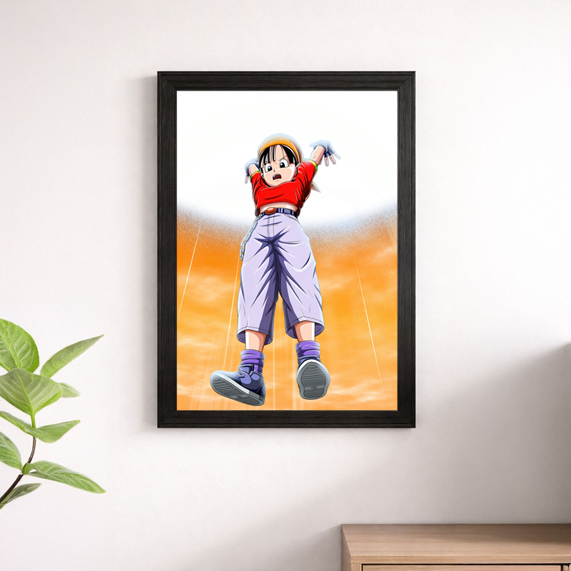 Pan Flying Dragon Ball GT Poster