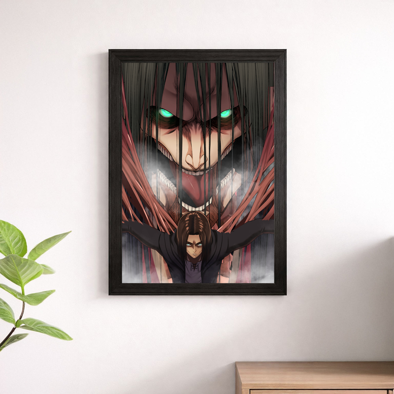 Eren Founding Titan Wall Art Print