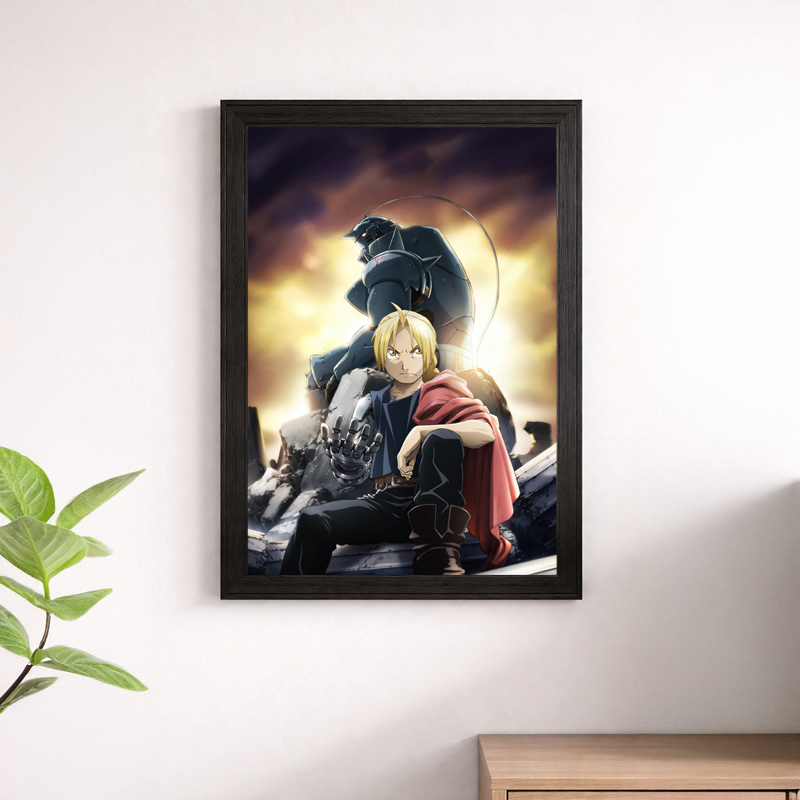 Edward & Alphonse Elric Wall Art Print