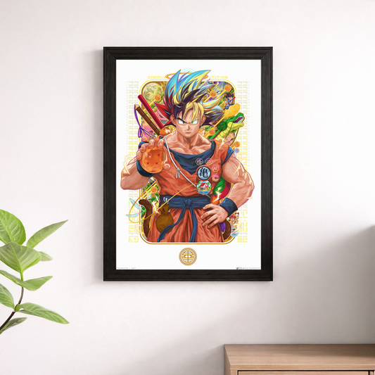 Goku Dragon Ball Legacy Premium Art Poster