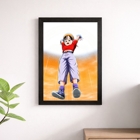 Pan Flying Dragon Ball GT Poster
