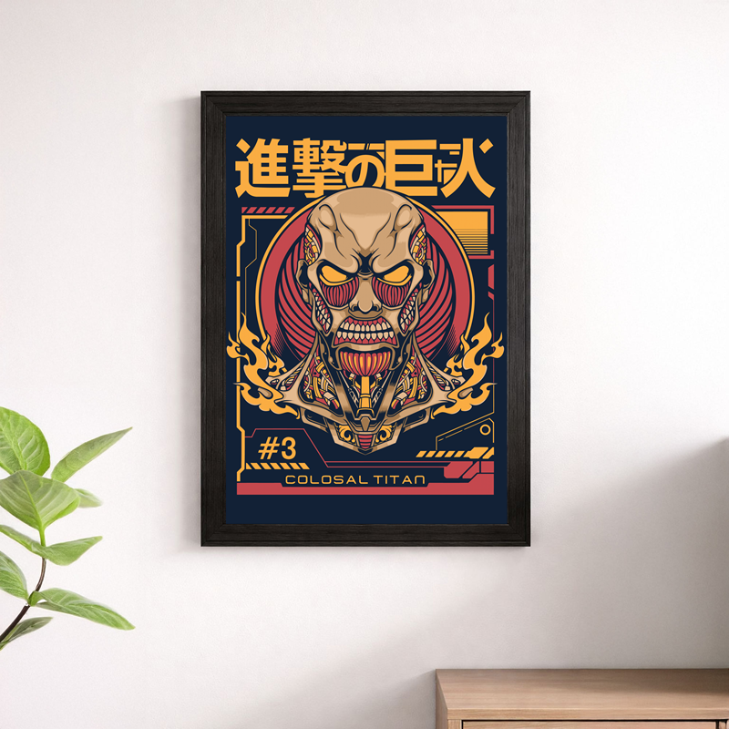 Colossal Titan Wall Art Print