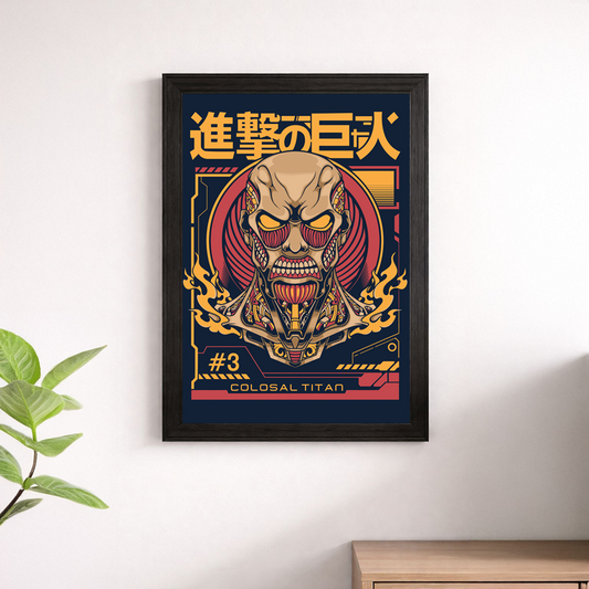 Colossal Titan Wall Art Print