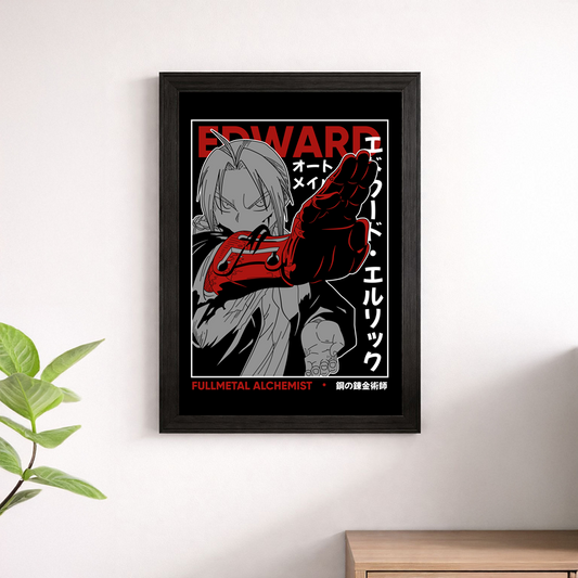 Edward Elric Wall Art Print