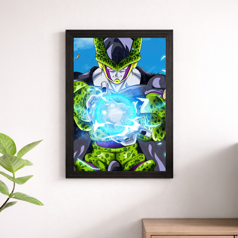 Perfect Cell Poster | Dragon Ball Z Anime Wall Art Print – Wall Print ...