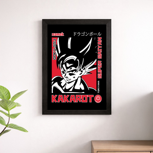 Kakarot Goku SSJ Super Saiyan Namek Toriyama Dragon Ball Poster