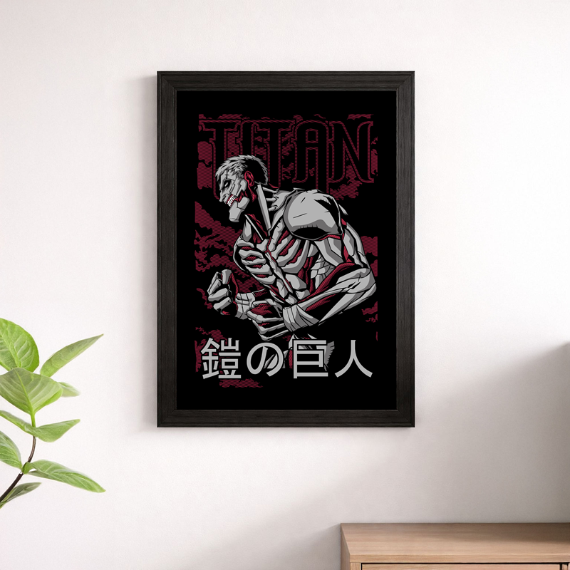 Armoured Titan Wall Art Print