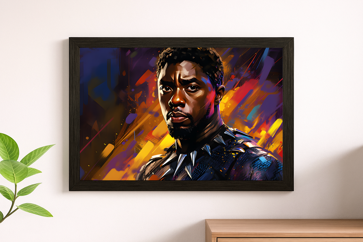 Black Panther - Wakanda Warrior Portrait Wall Print