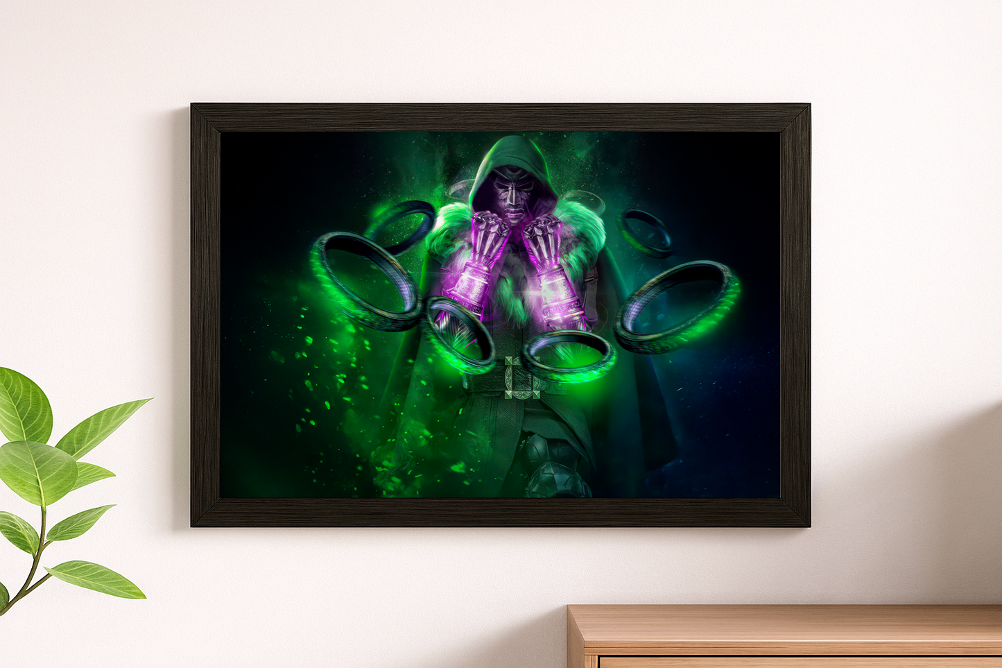 Mystic Sorcerer Supreme Wall Print - Dr Doom