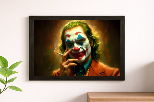 The Joker Portrait Wall Print