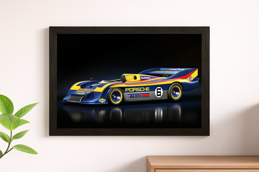 Porsche 917/30 Can-Am Racing Car Wall Print - Motorsport Legend Poster Art